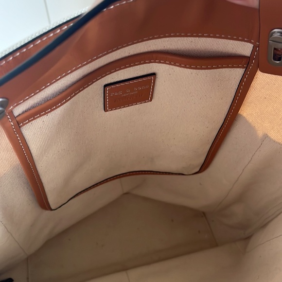 Rag & Bone RB Tool Tote in Olive - Picture 4 of 5